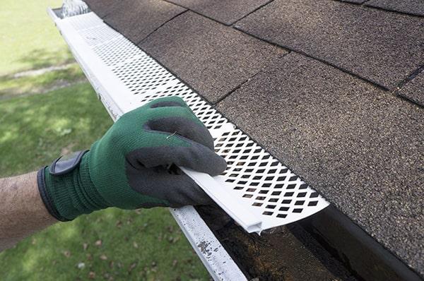 gutter guards are relatively easy to install and require minimal maintenance, making them a convenient option for homeowners