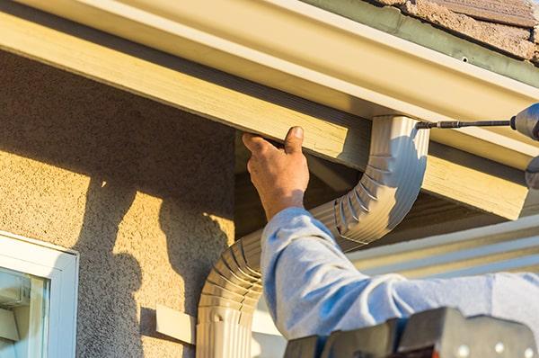 the cost of gutter installation for a standard-sized home typically ranges from $800 to $1500